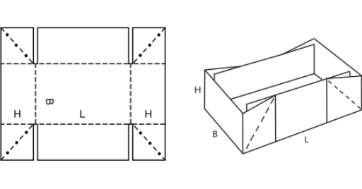 Paletka FEFCO 0448 Paletka FEFCO 0448