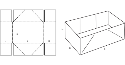 Paletka FEFCO 0451 Paletka FEFCO 0451