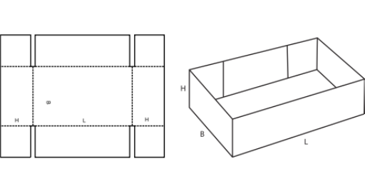 Paletka FEFCO 0452 Paletka FEFCO 0452
