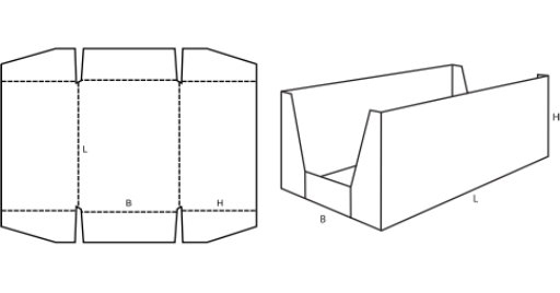 Paletka FEFCO 0460 Paletka FEFCO 0460