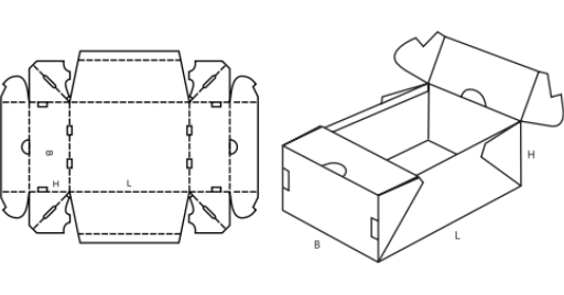 Paletka FEFCO 0773 Paletka FEFCO 0773
